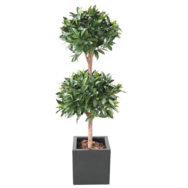 Laurier Nobilis Artificiel NEW Double Boule 140 UV