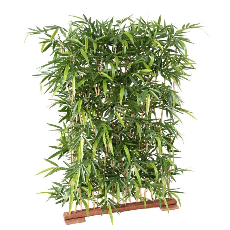 Bambou Artificiel NEW Haie Socle 95