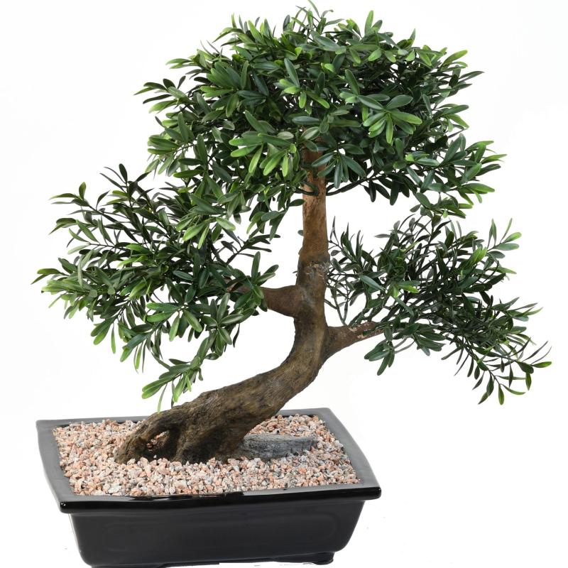Bonsai Artificiel Black Willow en Coupe