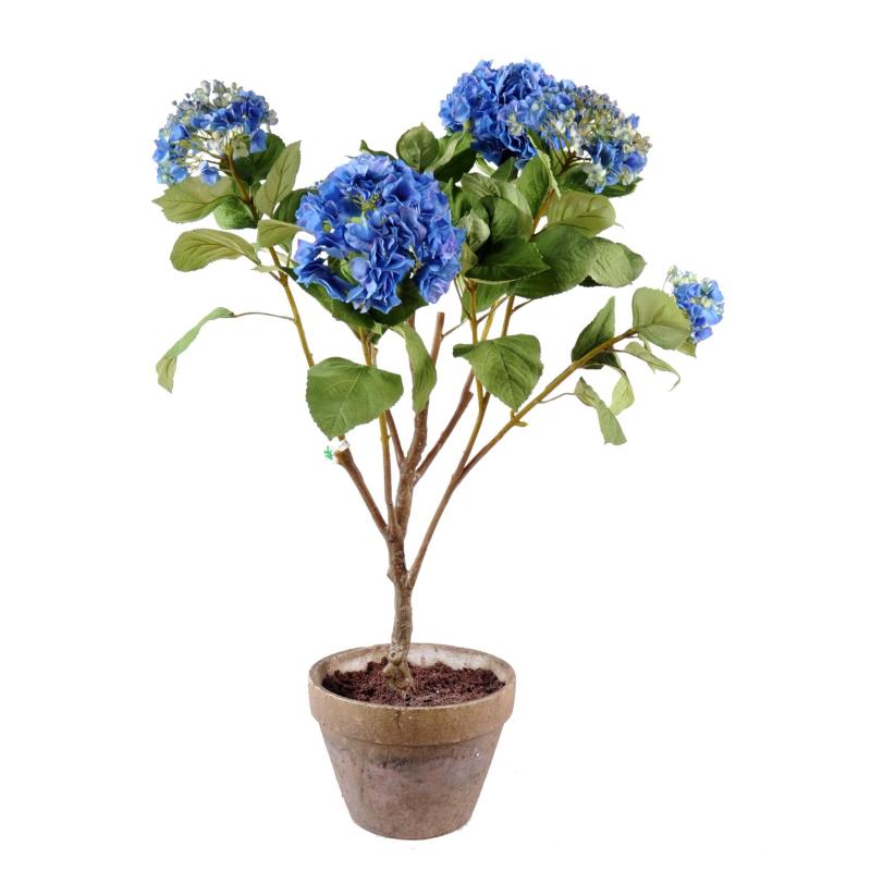 Hortensia Artificielle Pot Terre