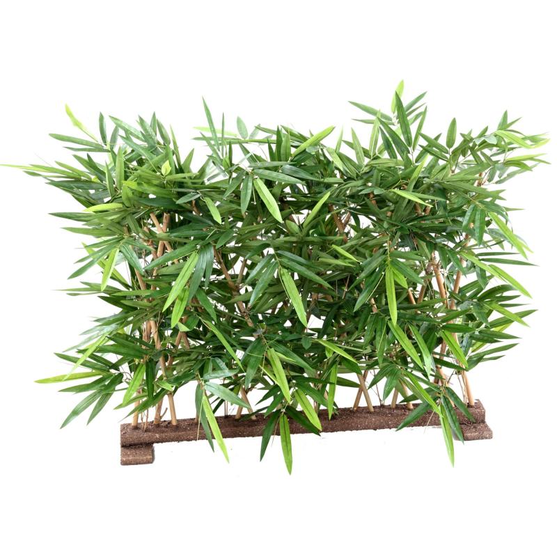 Bambou Artificiel NEW Haie UV Socle 95