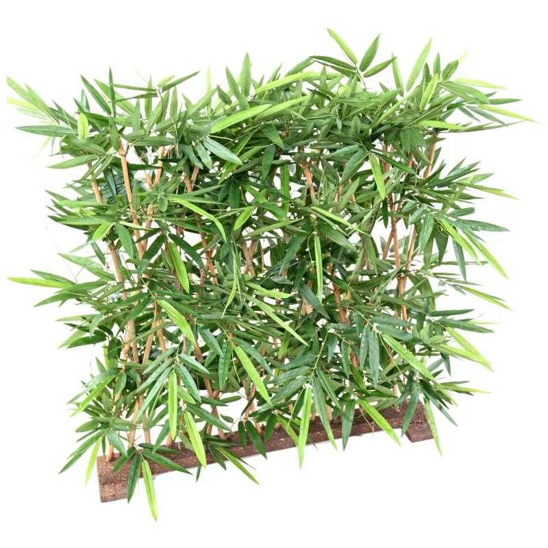 Bambou Artificiel NEW Haie UV Socle 95