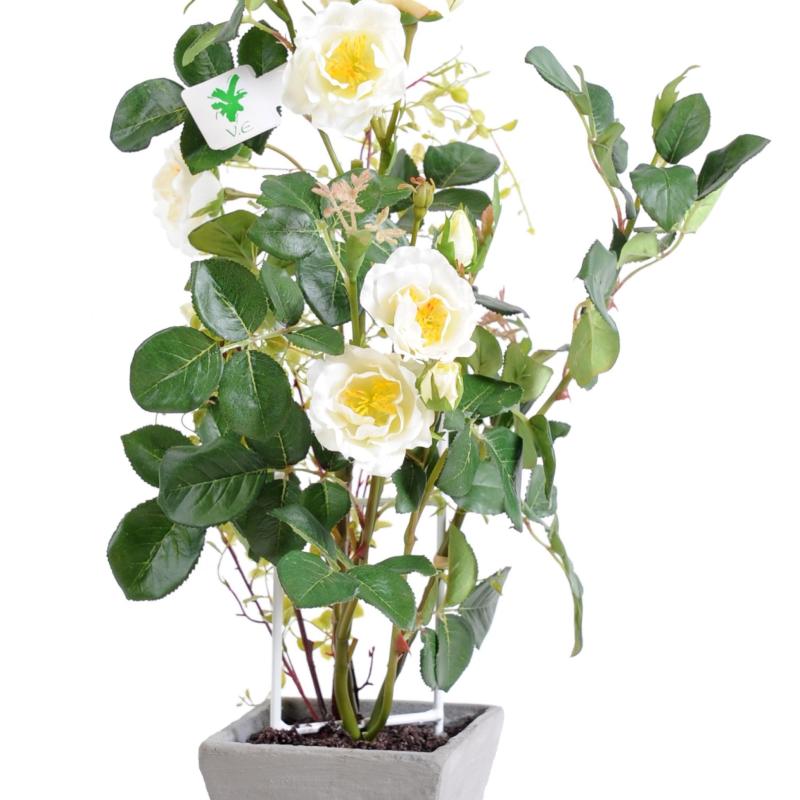 Rosier Artificiel en Pot 50 CM