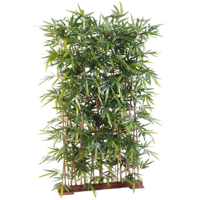 Bambou Artificiel NEW Haie Socle 75