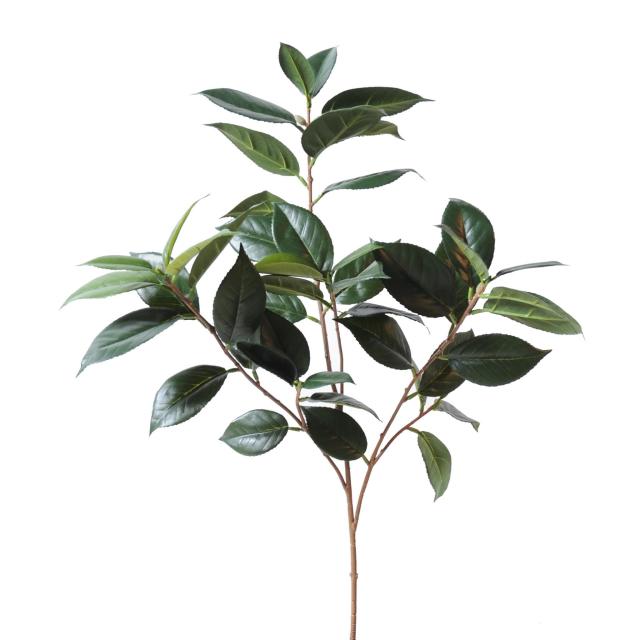 Camelia Artificiel Japonica SPRAY Sans Fleurs