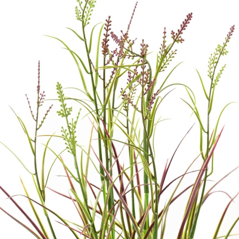 Acorus Artificiel Fleuri Pot