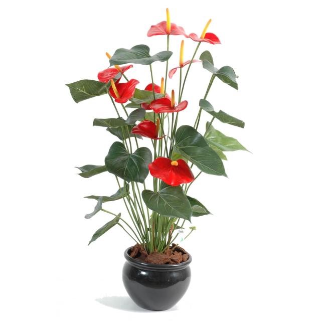 Anthurium Artificiel Fleuri