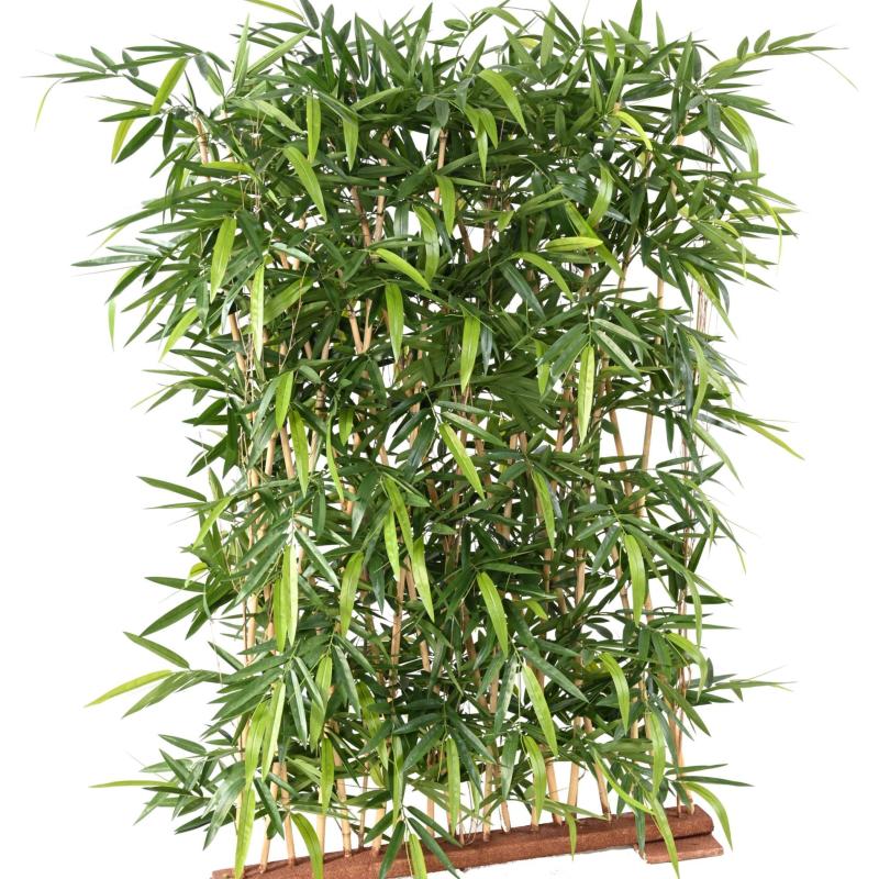 Bambou Artificiel NEW Haie Socle 95