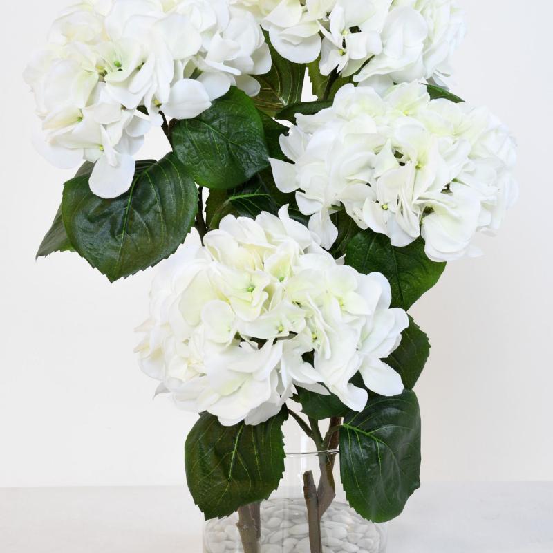 Bouquet Hortensia Blanc