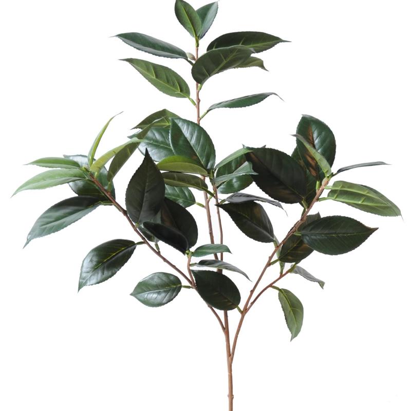 Camelia Artificiel Japonica SPRAY Sans Fleurs