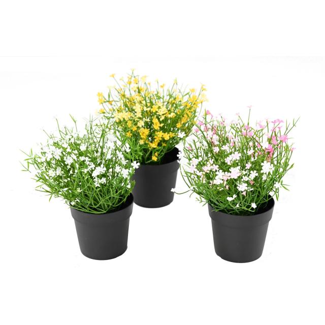 Marguerite Artificielle Mini 20 Pot