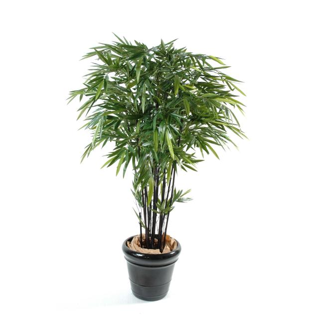 Bambou Artificiel Black Natural Large Tête